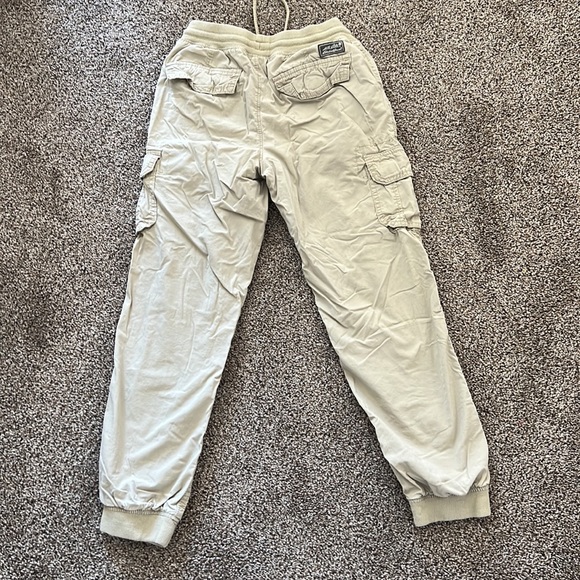 Eddie Bauer boys lined pants size 10 to 12 elastic waist - Picture 6 of 7